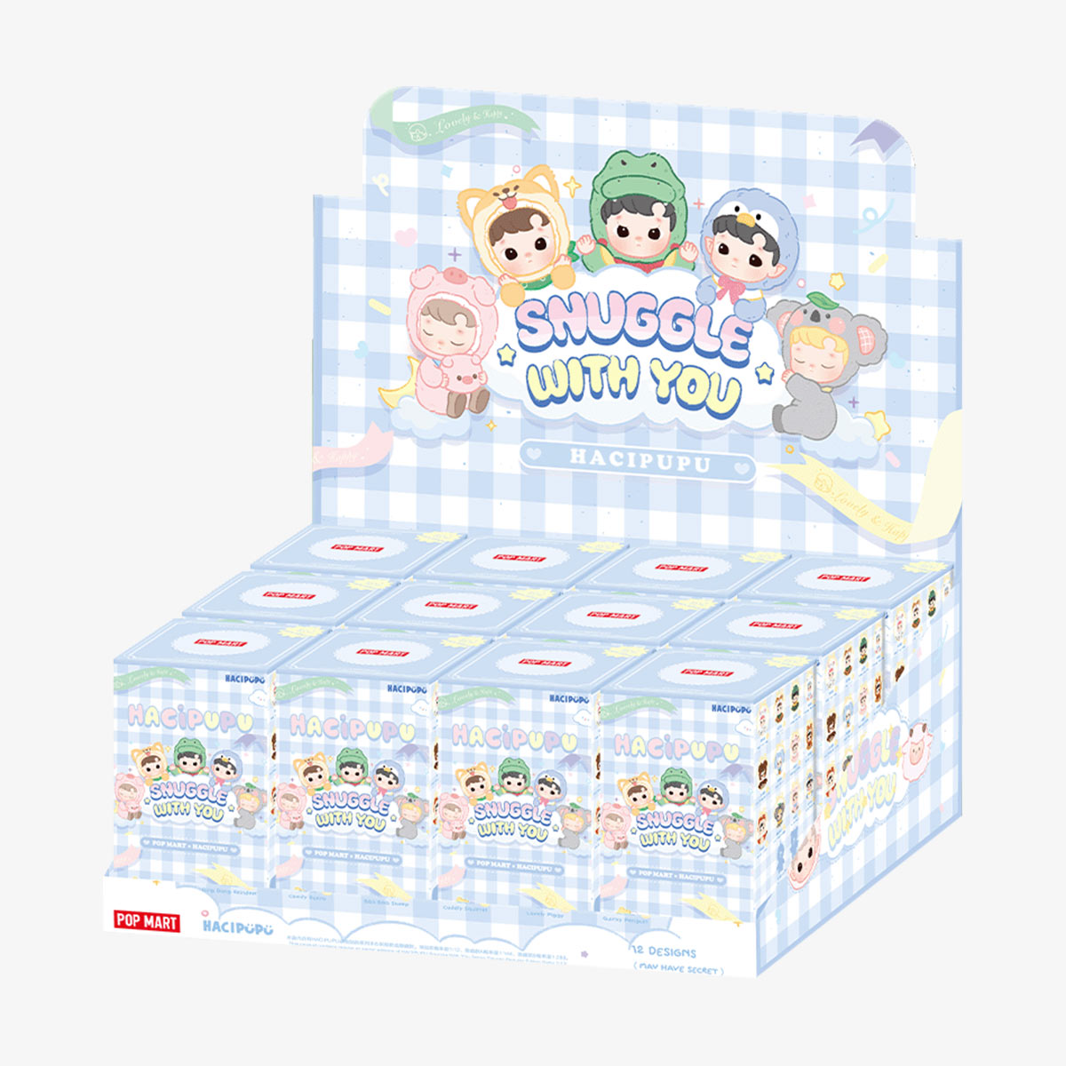 POP MART HACIPUPU Snuggle with You Series-Single Box (Random)-Pop Mart-Ace Cards & Collectibles