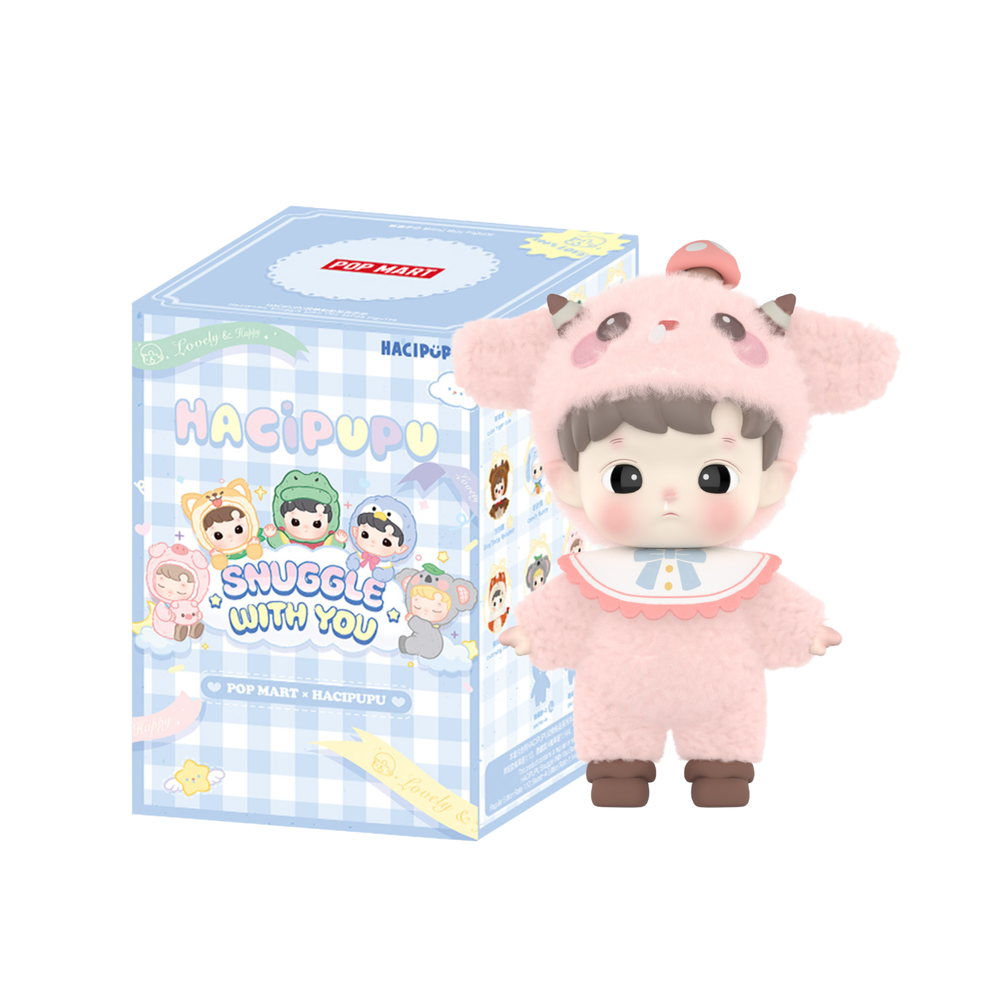 POP MART HACIPUPU Snuggle with You Series-Single Box (Random)-Pop Mart-Ace Cards & Collectibles