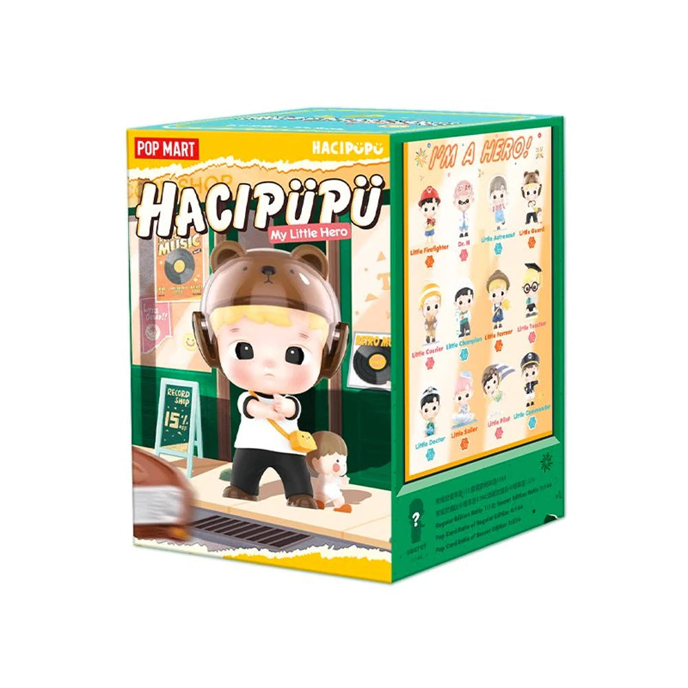 POP MART Hacipupu Series-My Little Hero-Pop Mart-Ace Cards &amp; Collectibles