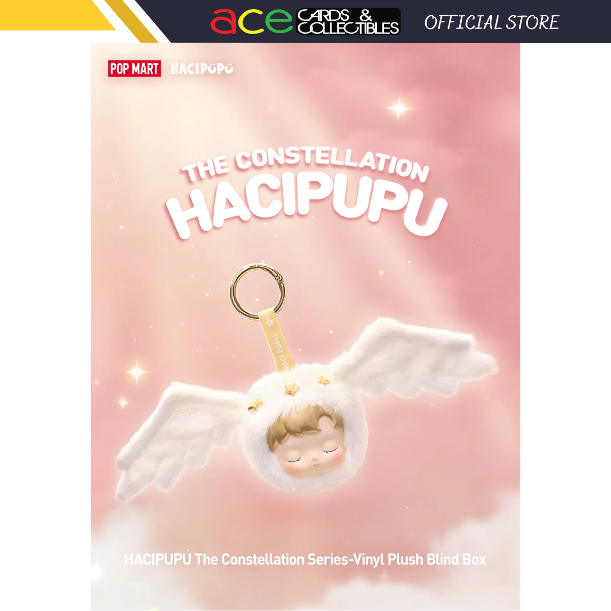 POP MART Hacipupu The Constellation Vinyl Plush Series-Single Box (Random)-Pop Mart-Ace Cards &amp; Collectibles