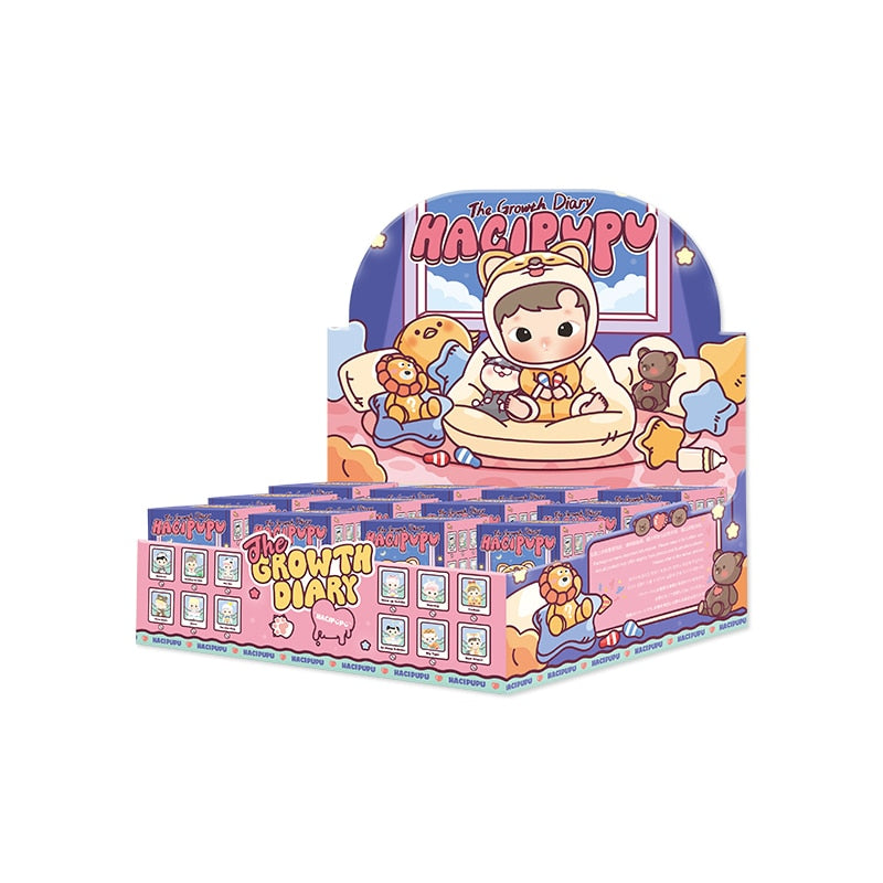 POP MART Hacipupu - The Growth Diary Series-Display Box (12pcs)-Pop Mart-Ace Cards &amp; Collectibles