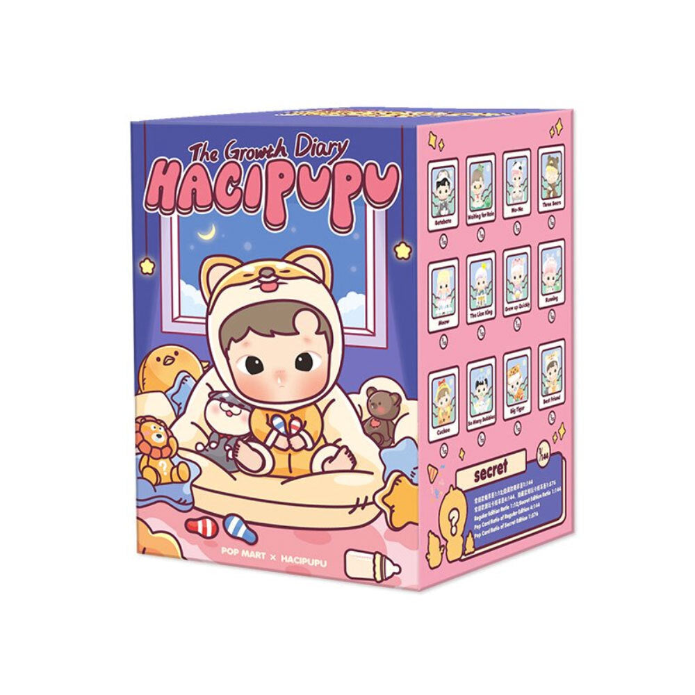 POP MART Hacipupu - The Growth Diary Series-Single Box (Random)-Pop Mart-Ace Cards &amp; Collectibles