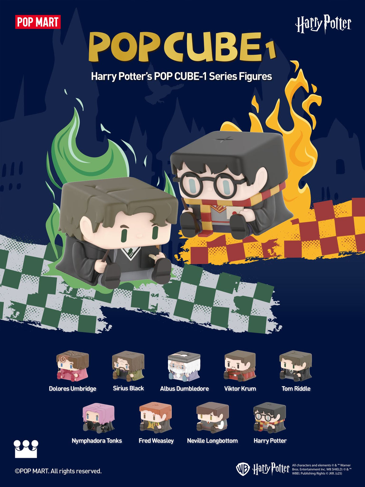 POP MART Harry Potter POP CUBE 1 Series Figures-Single Box (Random)-Pop Mart-Ace Cards & Collectibles