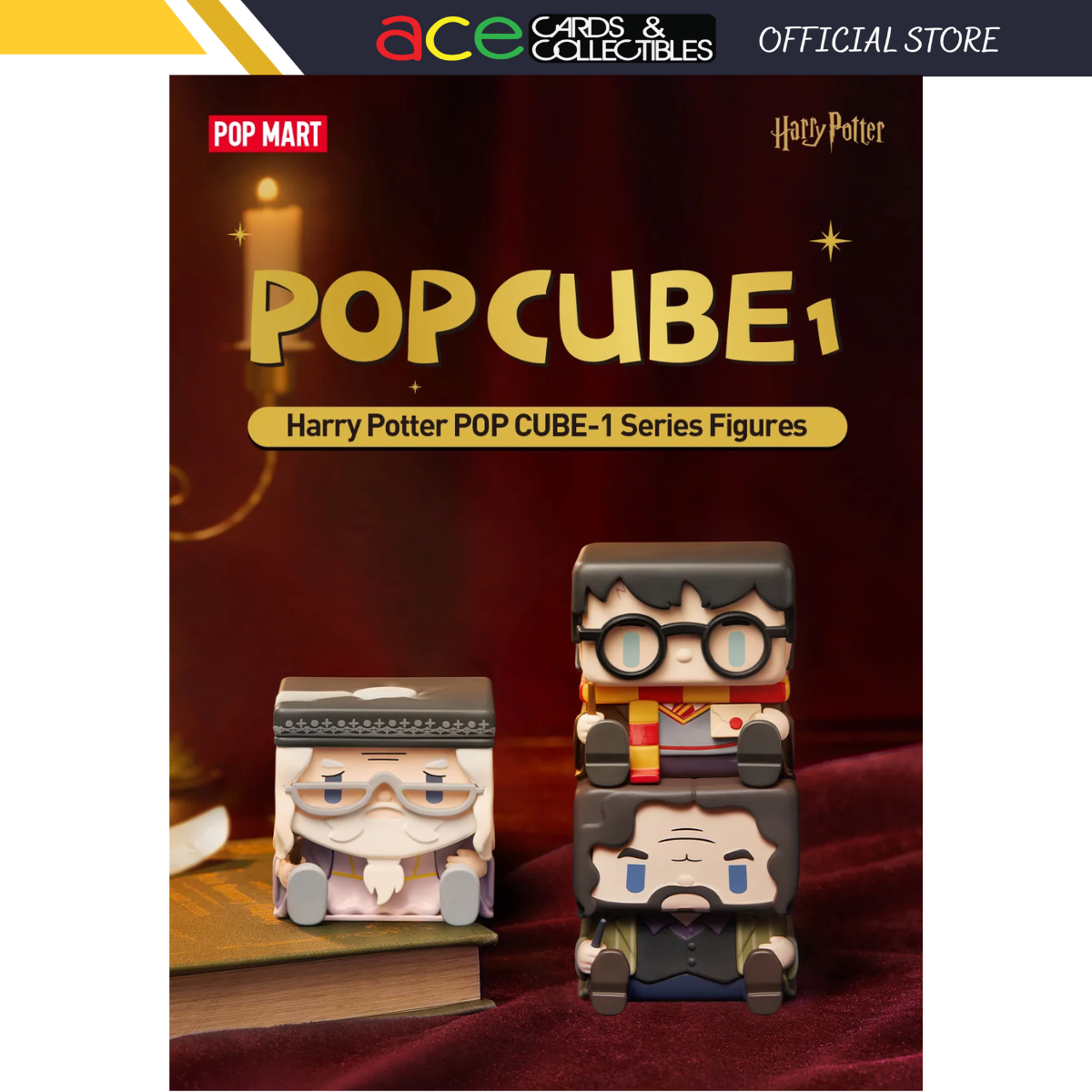 POP MART Harry Potter POP CUBE 1 Series Figures-Single Box (Random)-Pop Mart-Ace Cards & Collectibles