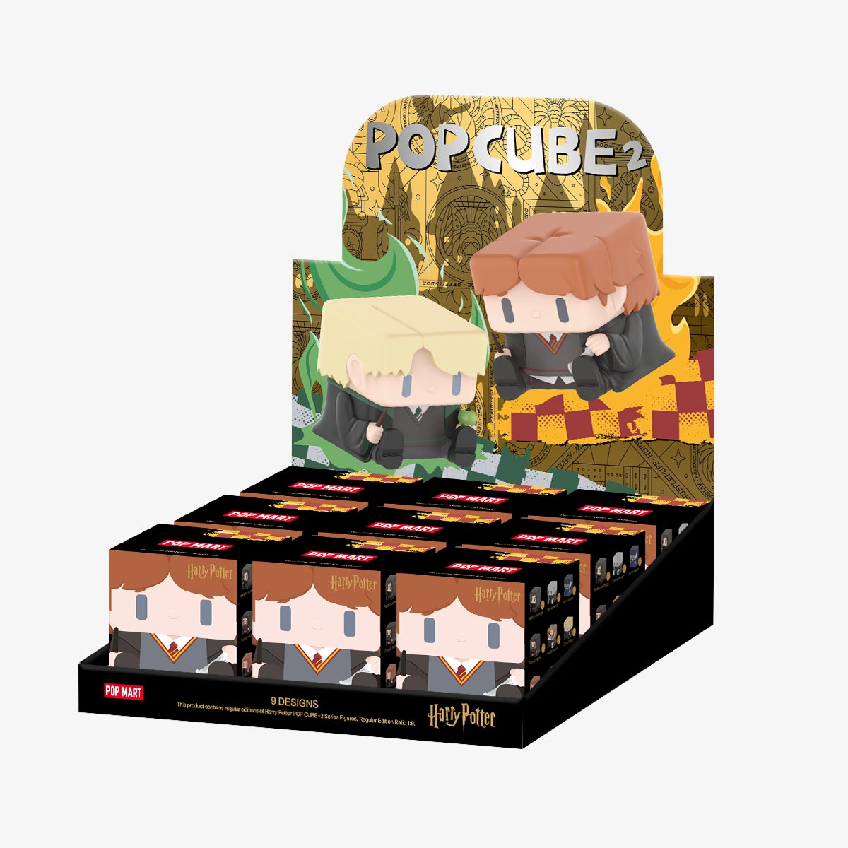 POP MART Harry Potter POP CUBE 2 Series Figures-Display Box (9pcs)-Pop Mart-Ace Cards & Collectibles