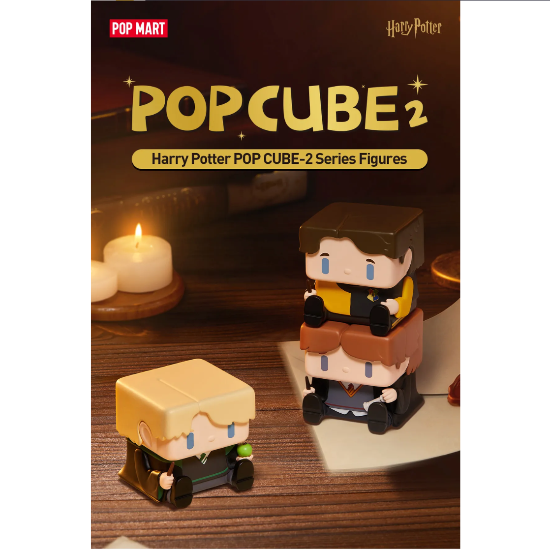 POP MART Harry Potter POP CUBE 2 Series Figures-Single Box (Random)-Pop Mart-Ace Cards & Collectibles