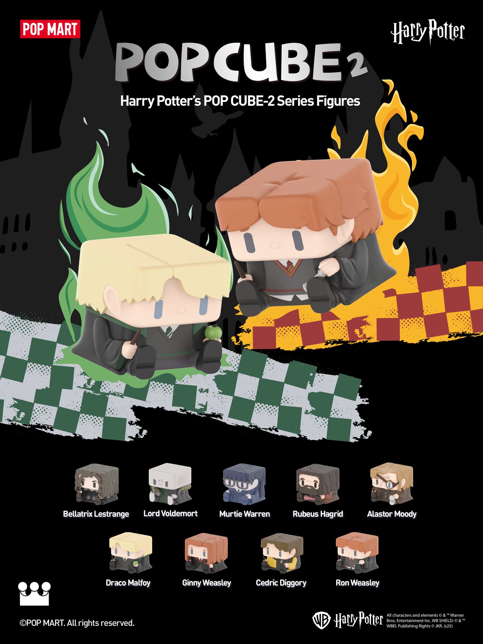 POP MART Harry Potter POP CUBE 2 Series Figures-Single Box (Random)-Pop Mart-Ace Cards & Collectibles