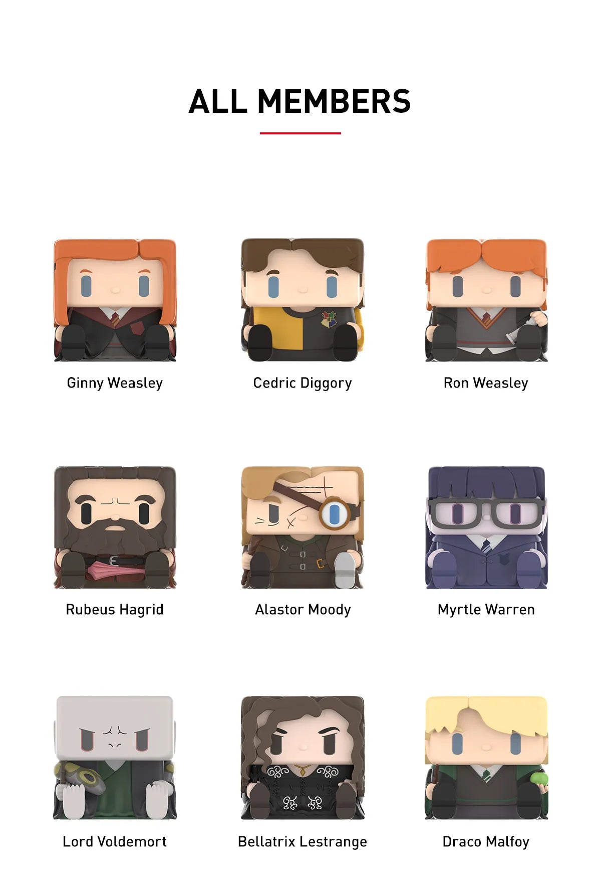 POP MART Harry Potter POP CUBE 2 Series Figures-Single Box (Random)-Pop Mart-Ace Cards & Collectibles