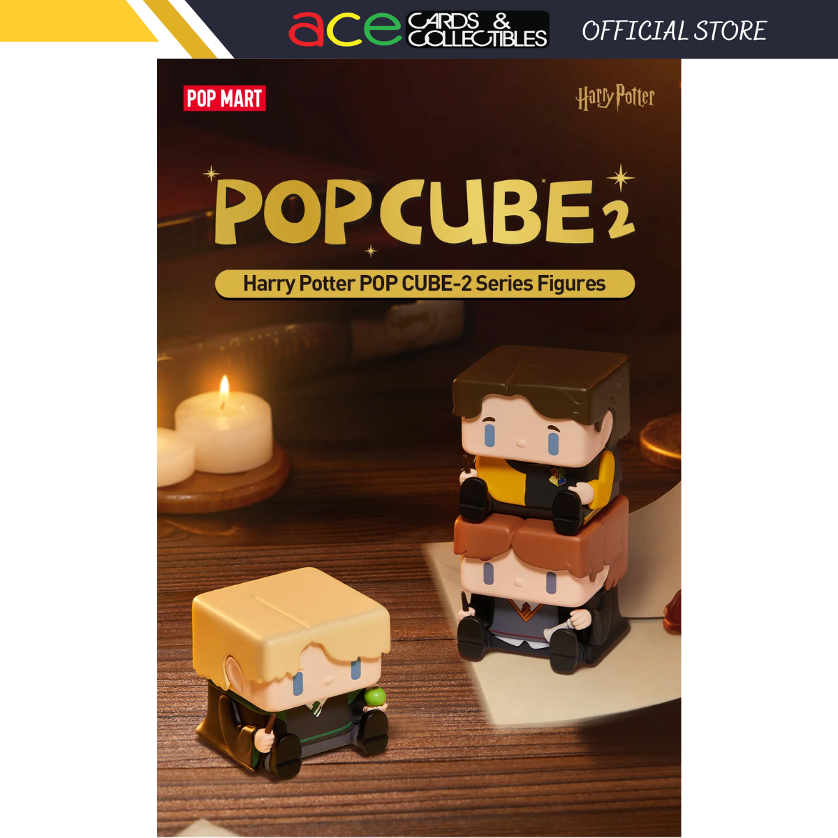 POP MART Harry Potter POP CUBE 2 Series Figures-Single Box (Random)-Pop Mart-Ace Cards & Collectibles