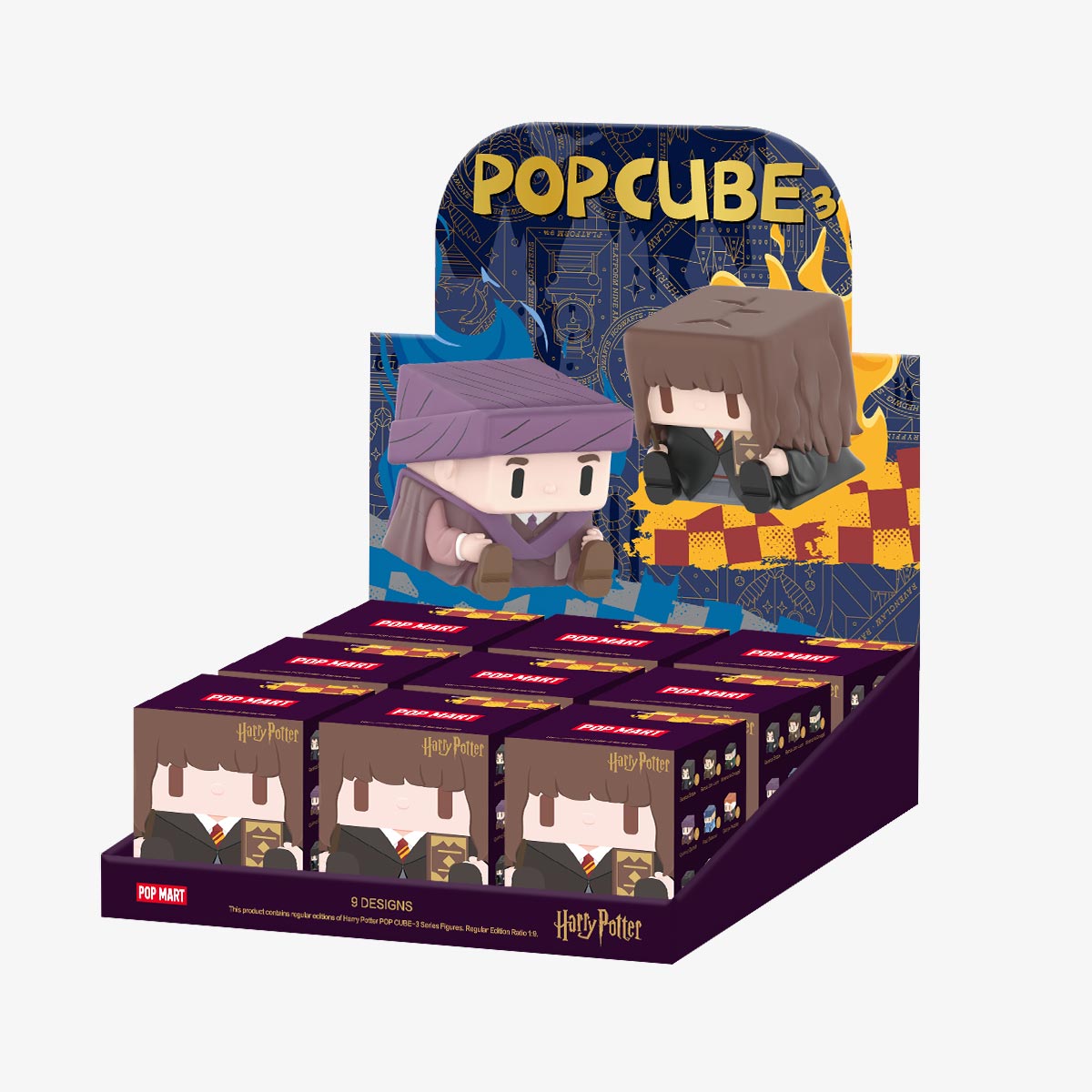 POP MART Harry Potter POP CUBE 3 Series Figures-Single Box (Random)-Pop Mart-Ace Cards & Collectibles