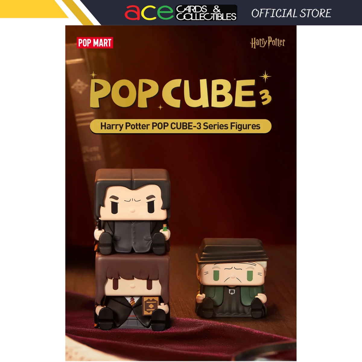POP MART Harry Potter POP CUBE 3 Series Figures-Single Box (Random)-Pop Mart-Ace Cards & Collectibles