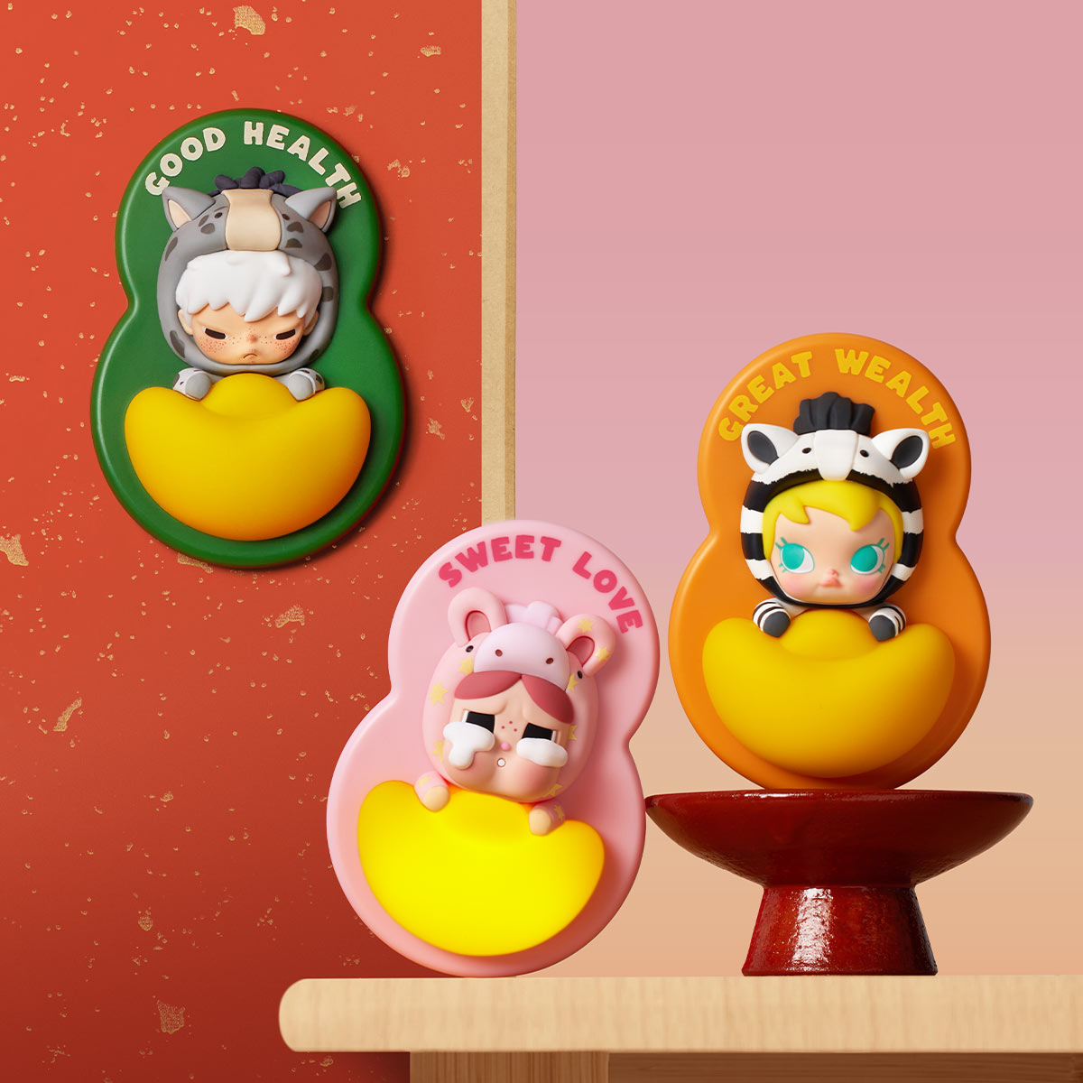 POP MART Have A Good Run Fridge Magnet Series-Single Box (Random)-Pop Mart-Ace Cards & Collectibles