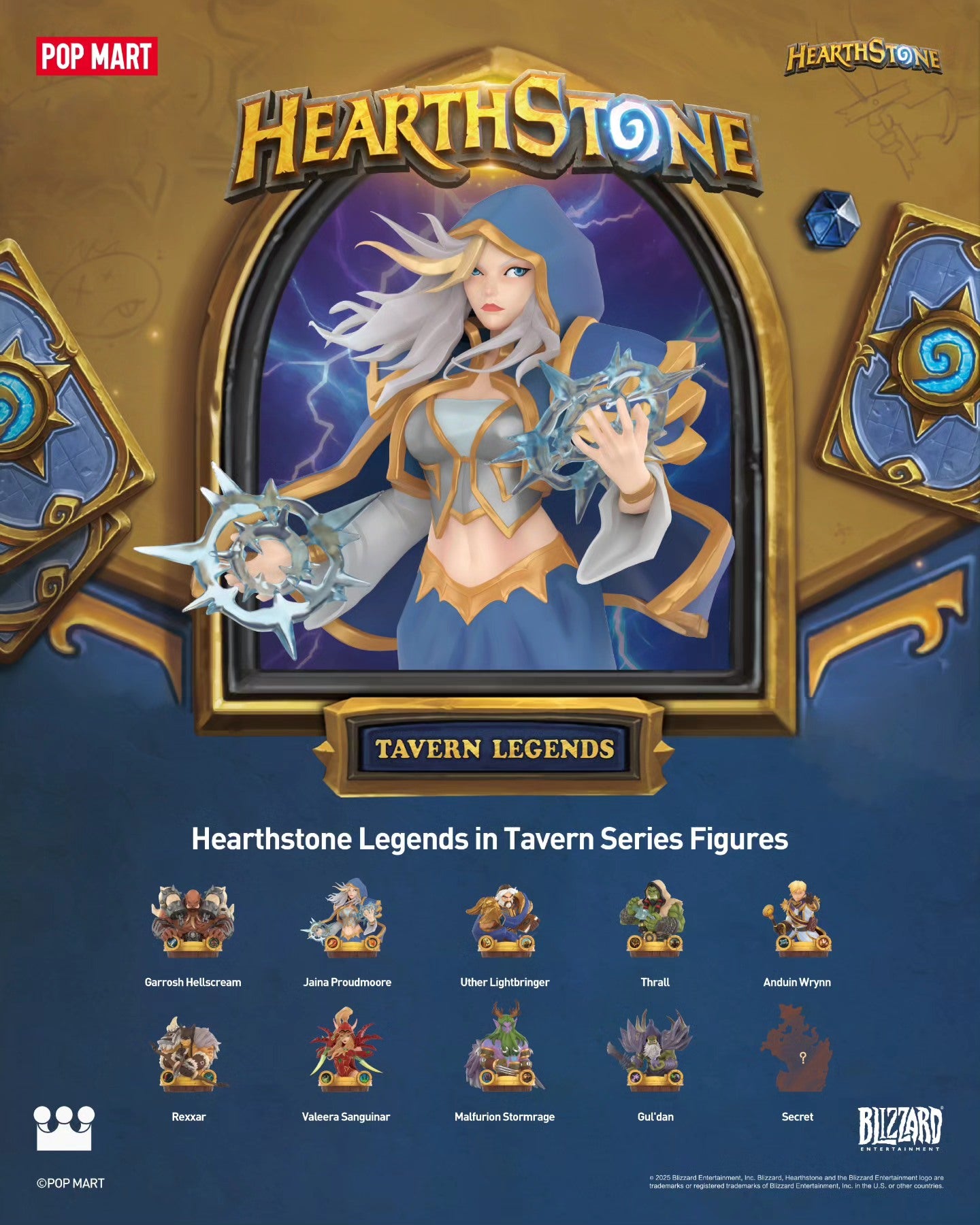 POP MART Hearthstone Legends in Tavern Series Figures-Single Box (Random)-Pop Mart-Ace Cards & Collectibles
