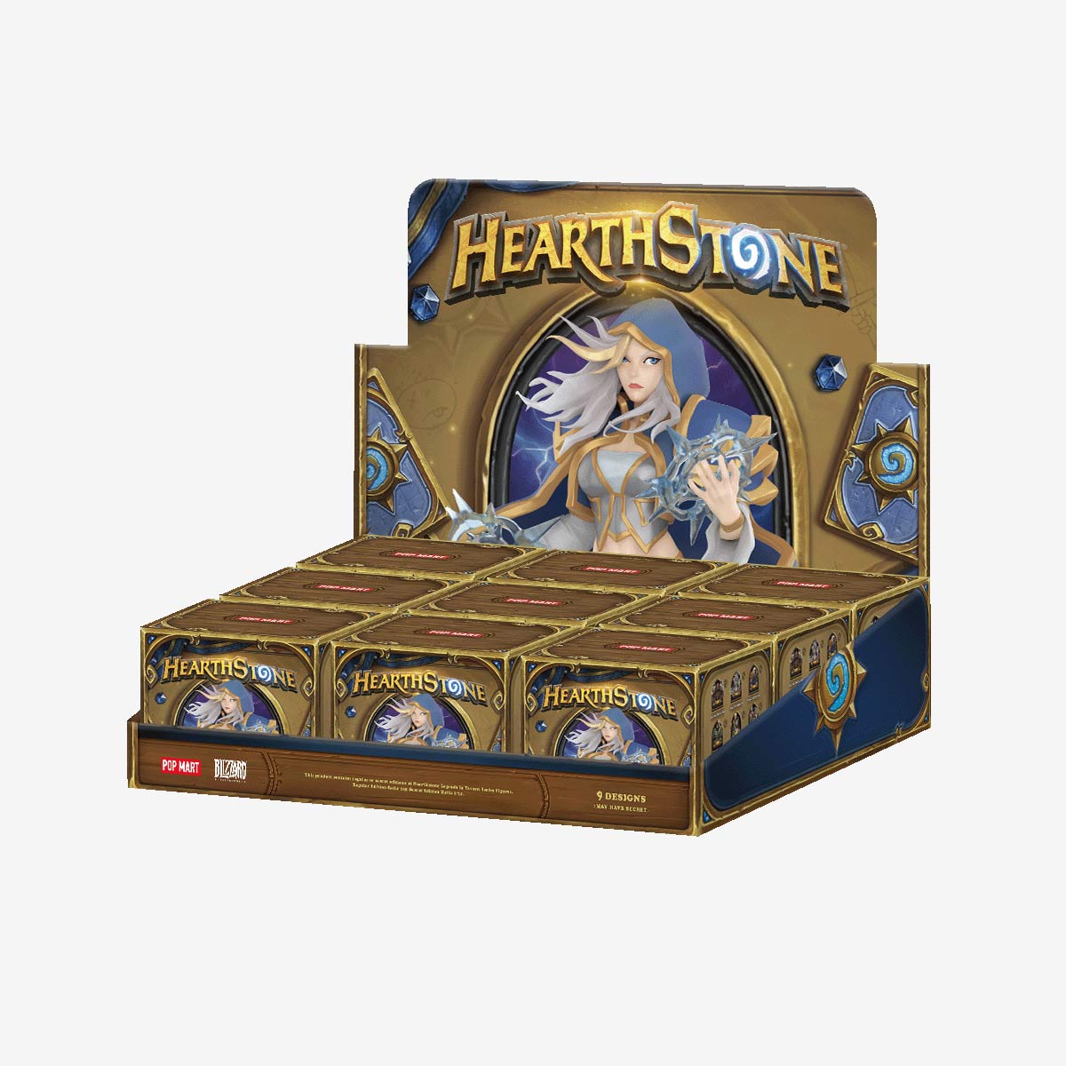 POP MART Hearthstone Legends in Tavern Series Figures-Whole Box (9pcs)-Pop Mart-Ace Cards & Collectibles