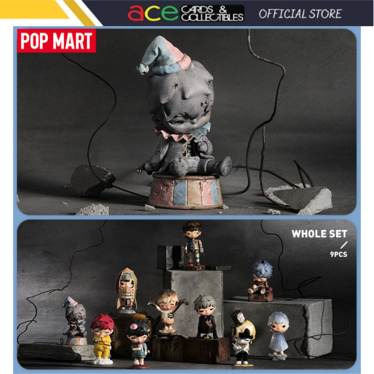 POP MART Hirono Reshape Series-Single Box (Random)-Pop Mart-Ace Cards & Collectibles