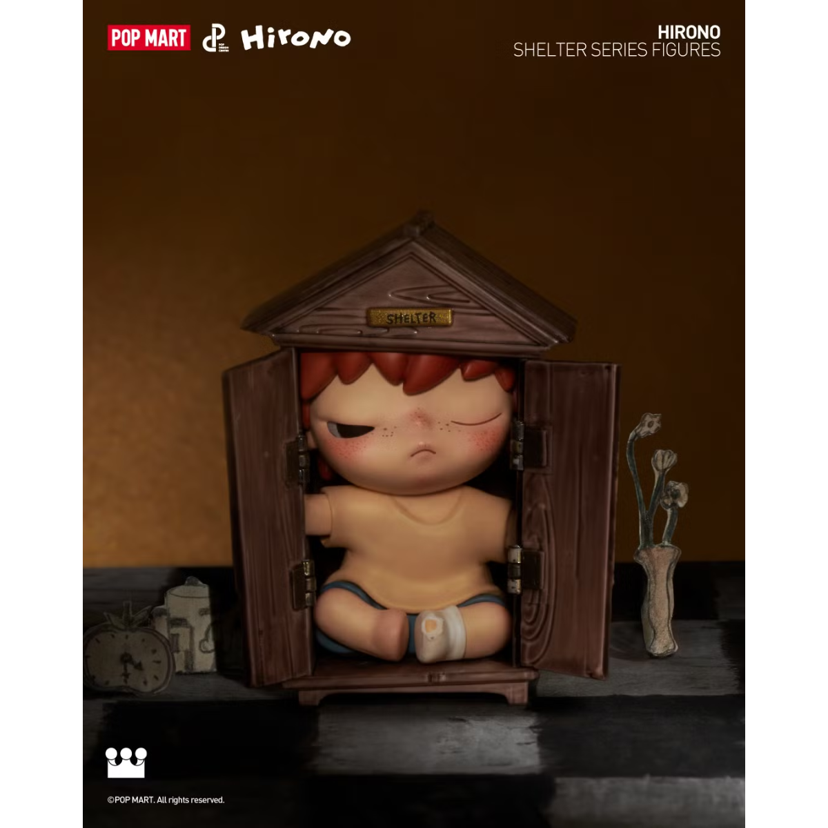 POP MART Hirono Shelter Series Figures-Single Box (Random)-Pop Mart-Ace Cards &amp; Collectibles