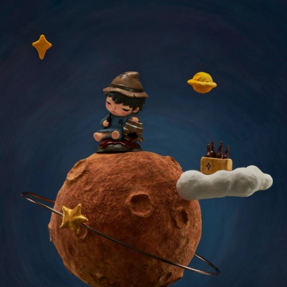 POP MART Hirono×Le Petit Prince Series Figures-Single Box (Random)-Pop Mart-Ace Cards &amp; Collectibles