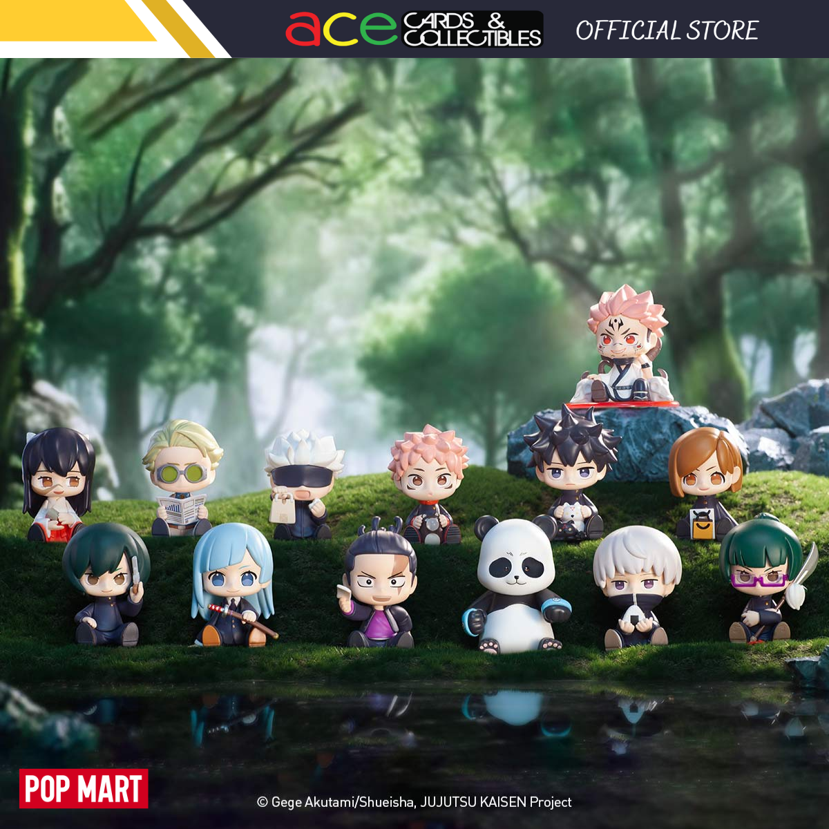 POP MART Jujutsu Kaisen Uniform Series-Single Box (Random)-Pop Mart-Ace Cards & Collectibles