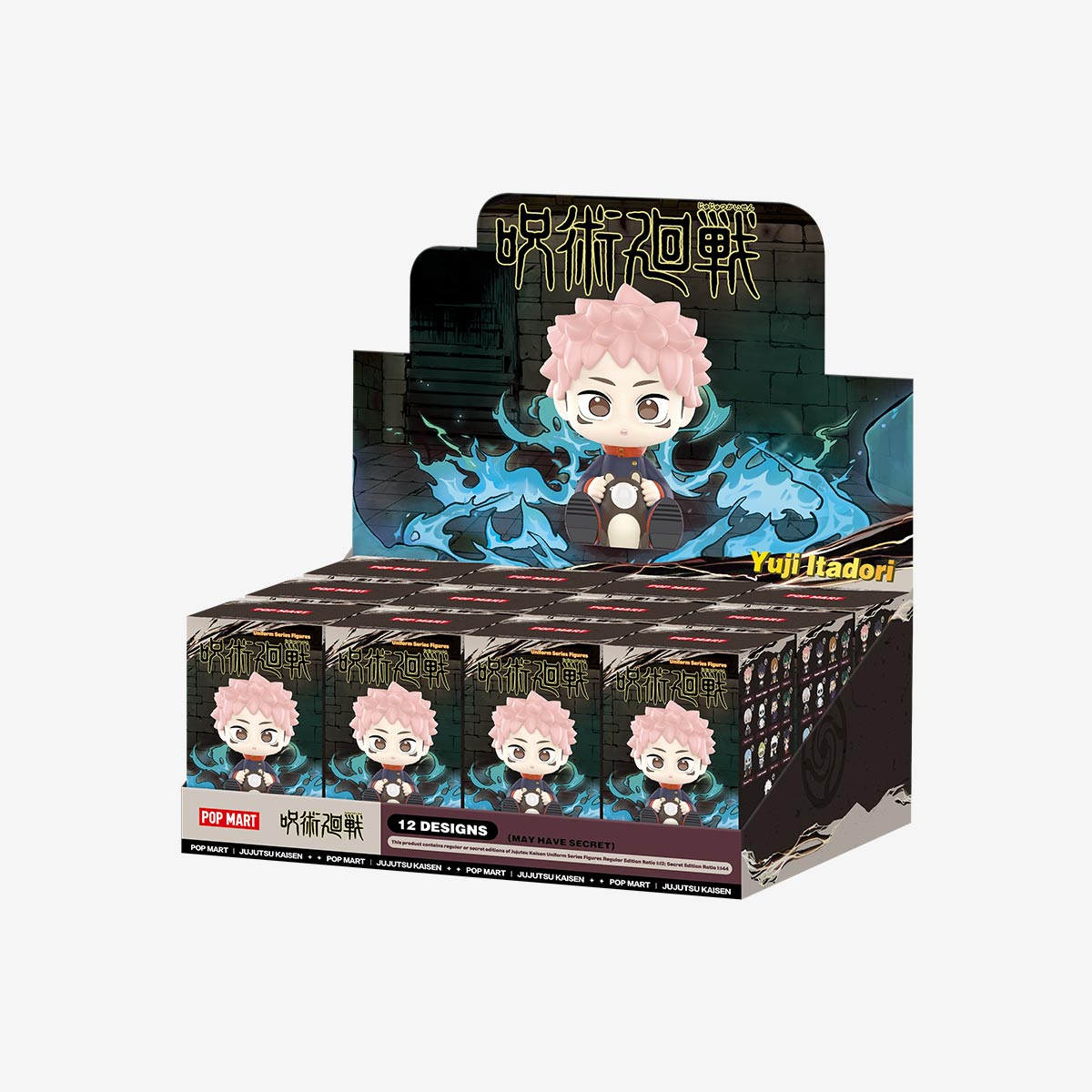 POP MART Jujutsu Kaisen Uniform Series-Whole Box (12pcs)-Pop Mart-Ace Cards &amp; Collectibles
