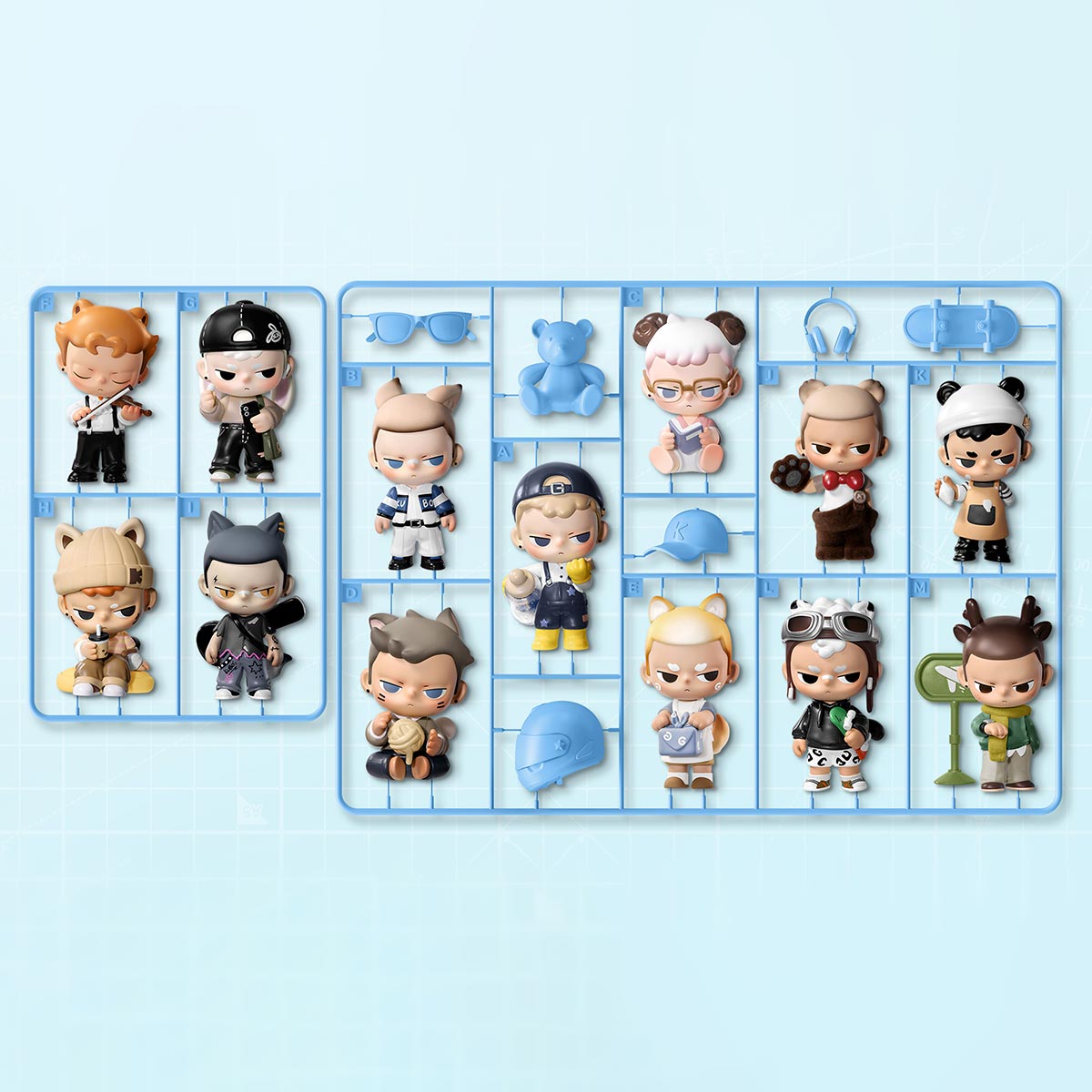 POP MART KUBO 24/7 YOU Series Figures-Single Box (Random)-Pop Mart-Ace Cards &amp; Collectibles