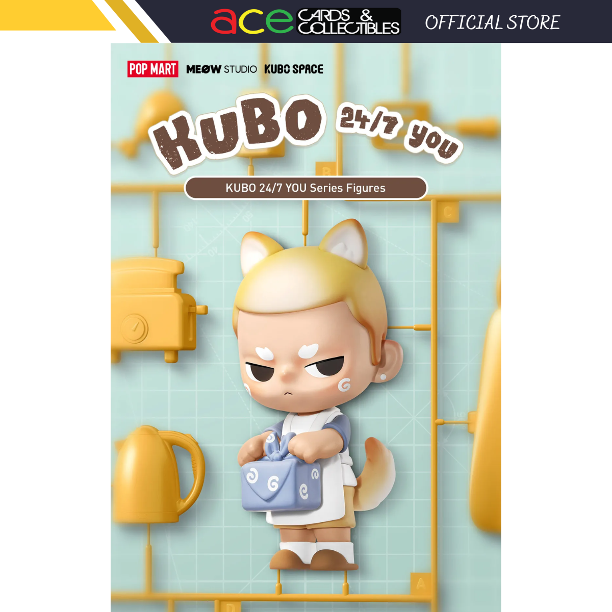 POP MART KUBO 24/7 YOU Series Figures-Single Box (Random)-Pop Mart-Ace Cards & Collectibles
