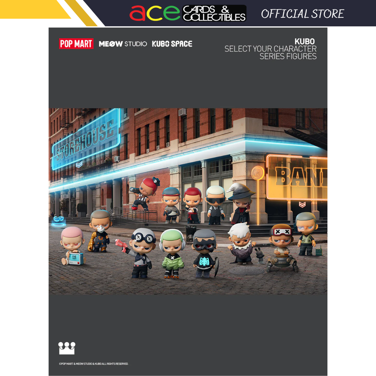 POP MART Kubo Select Your Character Series-Single Box (Random)-Pop Mart-Ace Cards &amp; Collectibles