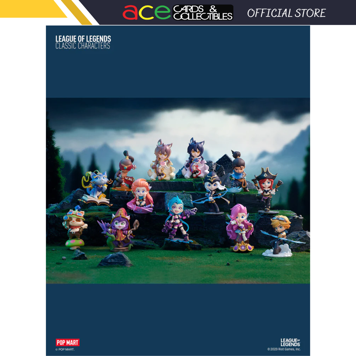 POP MART League Of Legends - Classic Characters-Single Box (Random)-Pop Mart-Ace Cards &amp; Collectibles