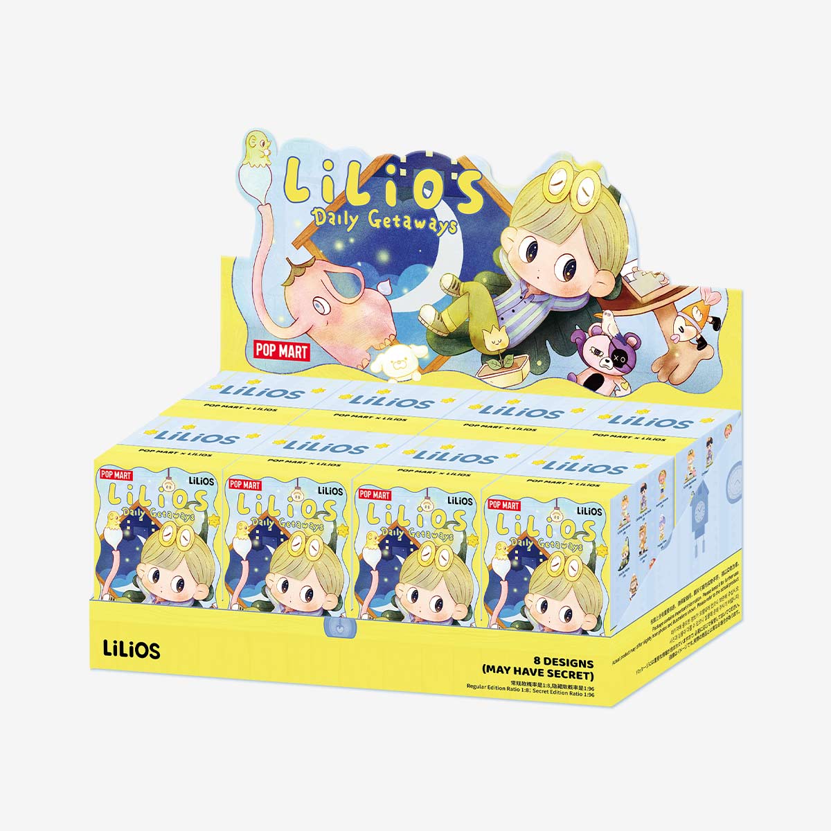 POP MART LiLiOS Daily Getaways Series-Single Box (Random)-Pop Mart-Ace Cards & Collectibles