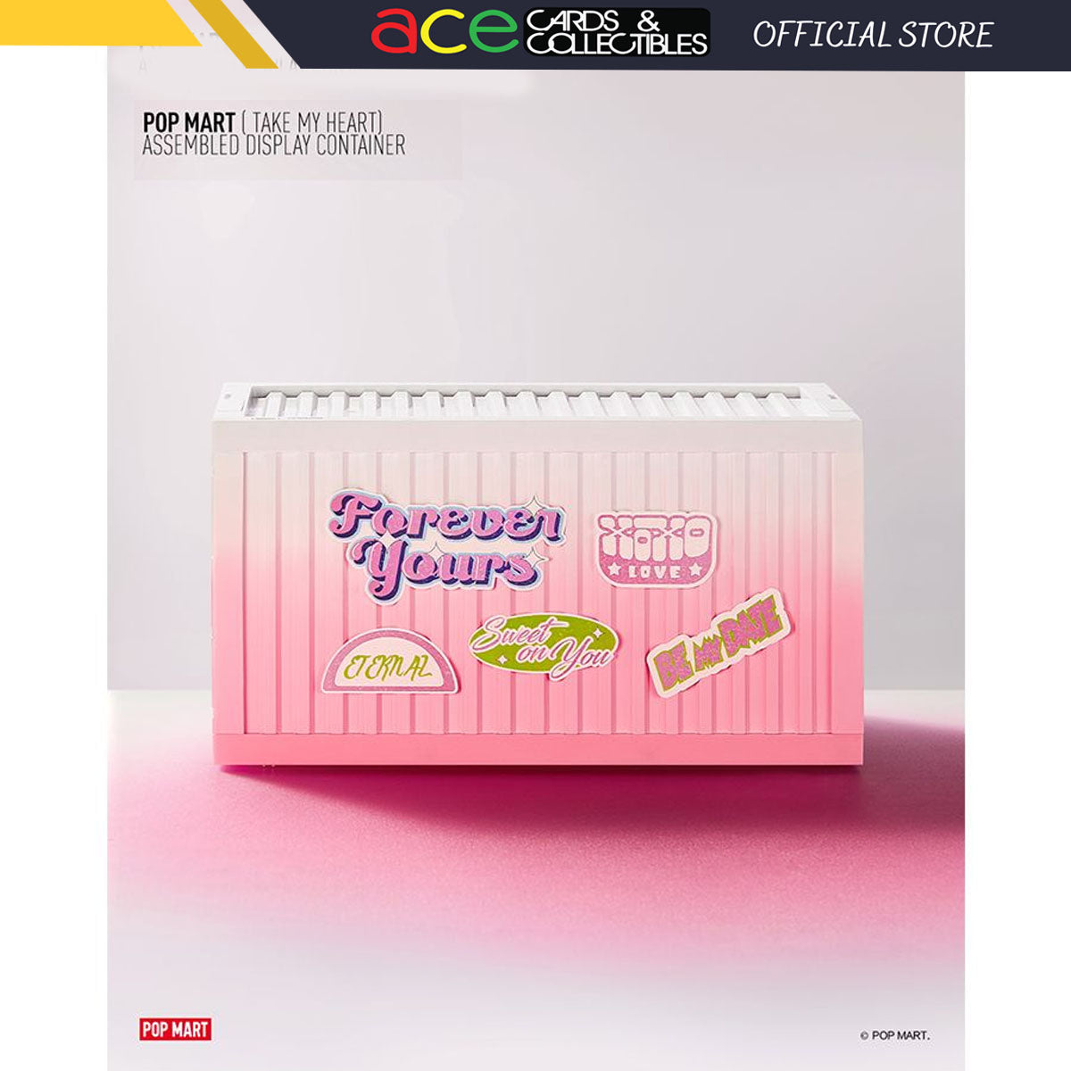 POP MART Luminous Display Container (Take My Heart)-Pop Mart-Ace Cards &amp; Collectibles