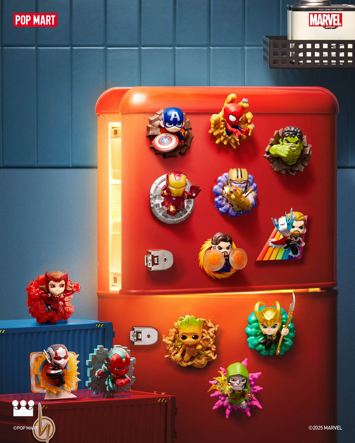 POP MART Marvel Across the Infinite Series Figures-Single Box (Random)-Pop Mart-Ace Cards & Collectibles