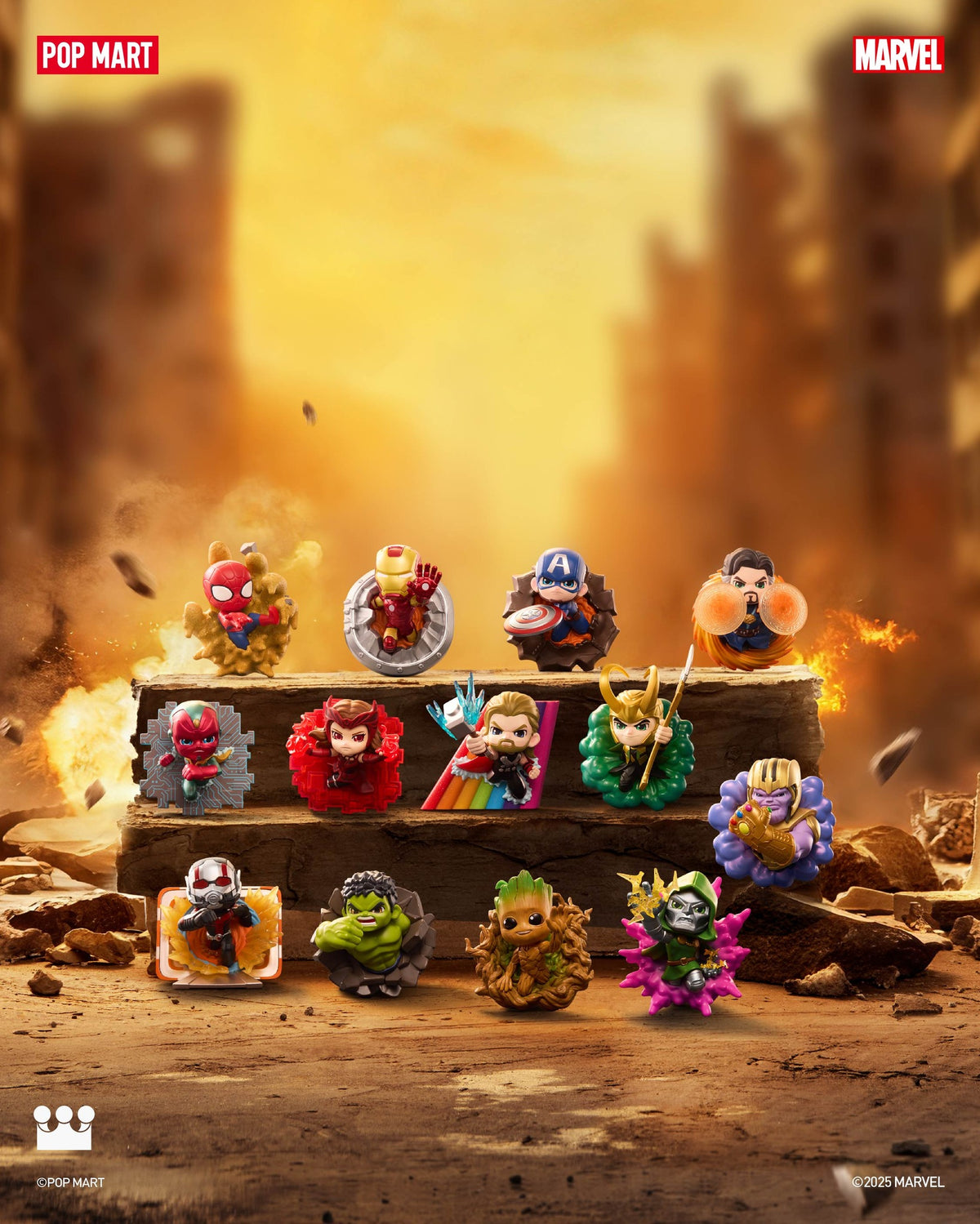 POP MART Marvel Across the Infinite Series Figures-Single Box (Random)-Pop Mart-Ace Cards & Collectibles