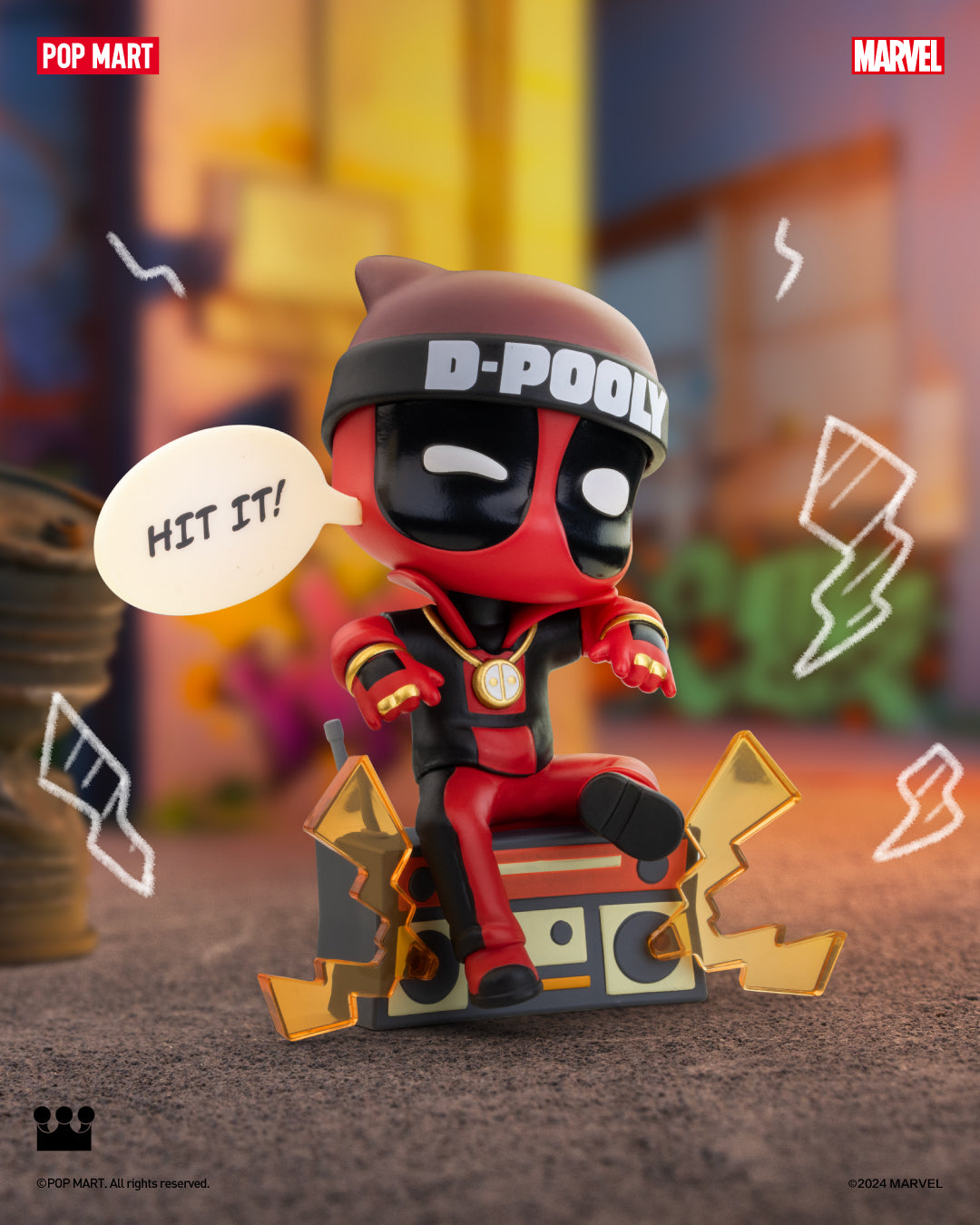 POP MART Marvel Deadpool Series-Single Box (Random)-Pop Mart-Ace Cards &amp; Collectibles