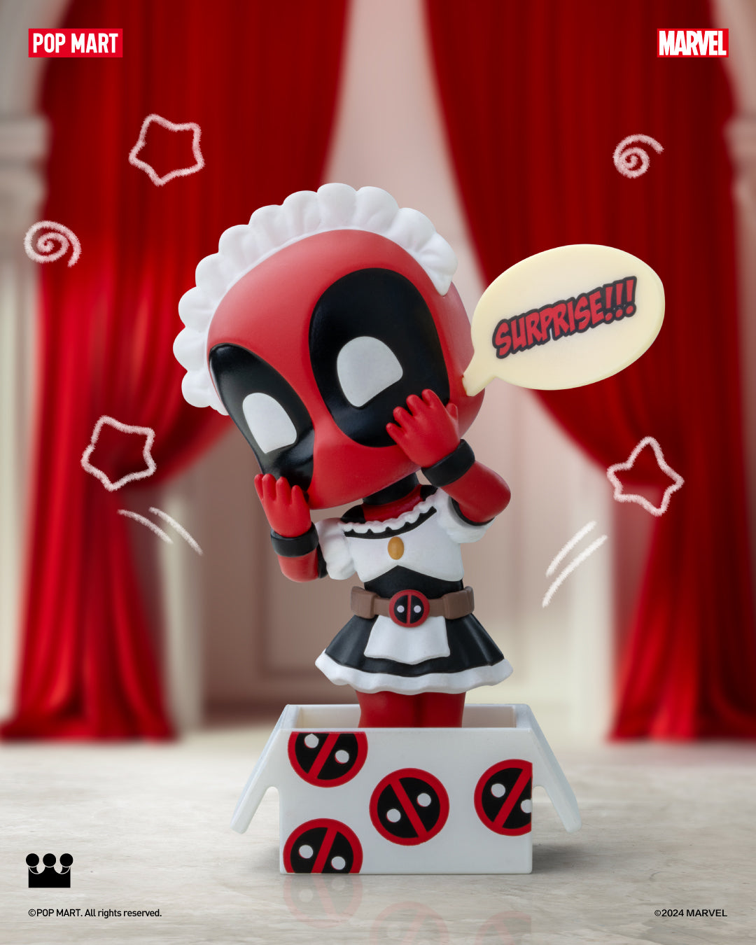 POP MART Marvel Deadpool Series-Single Box (Random)-Pop Mart-Ace Cards &amp; Collectibles