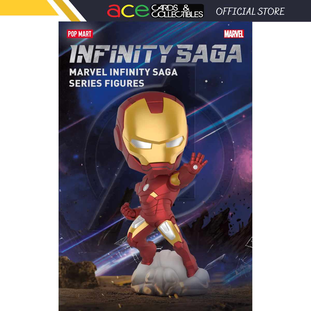 POP MART Marvel Infinity Saga Series Blind Box-Single Box (Random)-Pop Mart-Ace Cards & Collectibles
