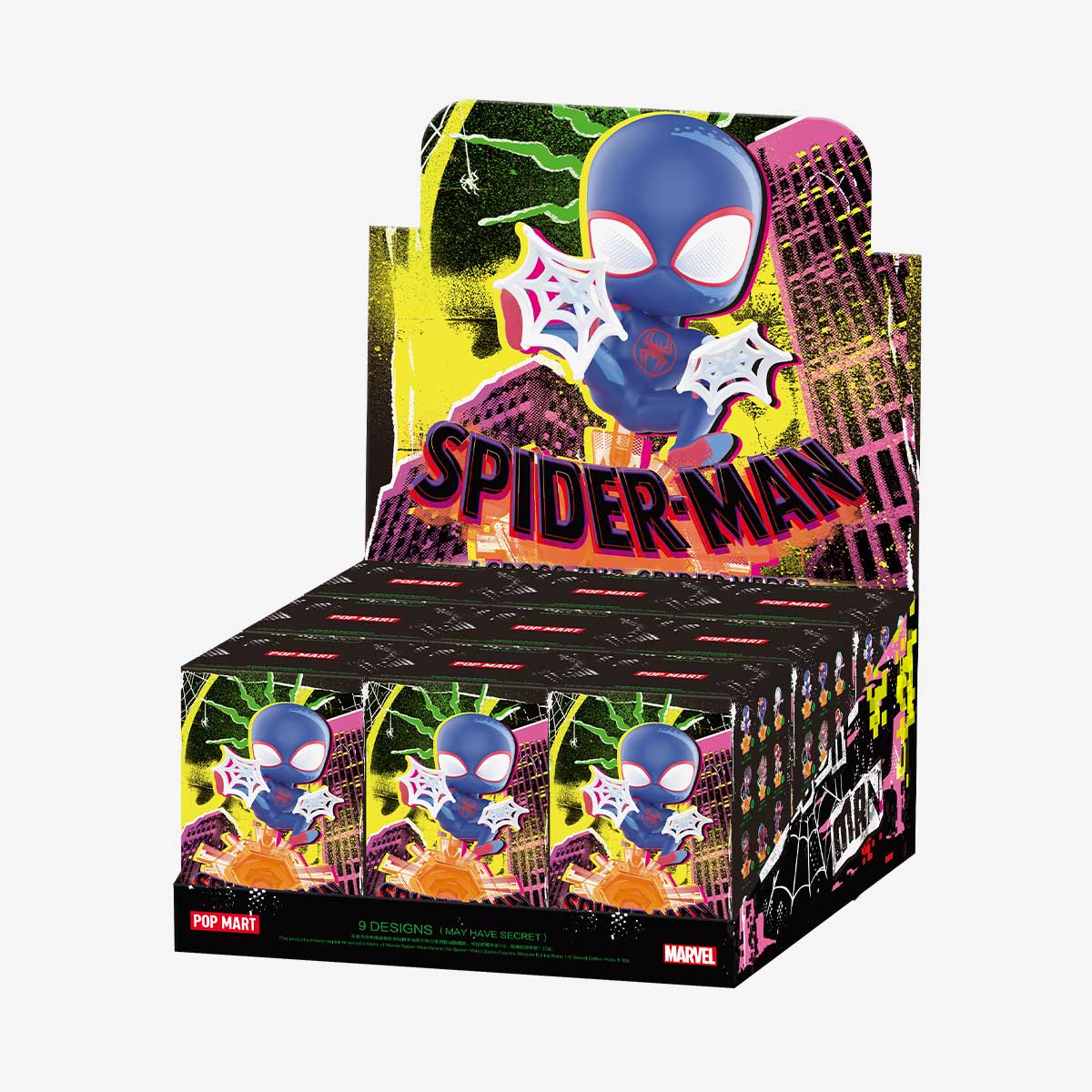 POP MART Marvel Spider-Man Miles Morales-Whole Box (9pcs)-Pop Mart-Ace Cards &amp; Collectibles