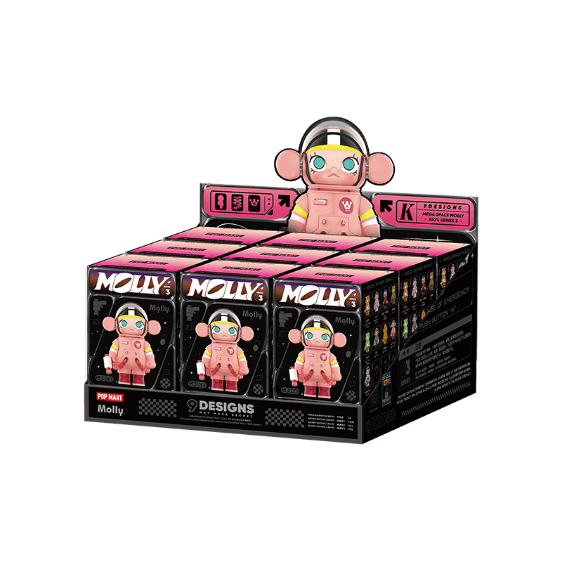 POP MART Mega Space Molly 100% Series 3-Single Box (Random)-Pop Mart-Ace Cards & Collectibles