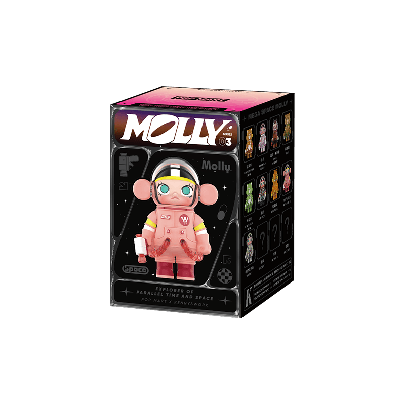 POP MART Mega Space Molly 100% Series 3-Single Box (Random)-Pop Mart-Ace Cards &amp; Collectibles