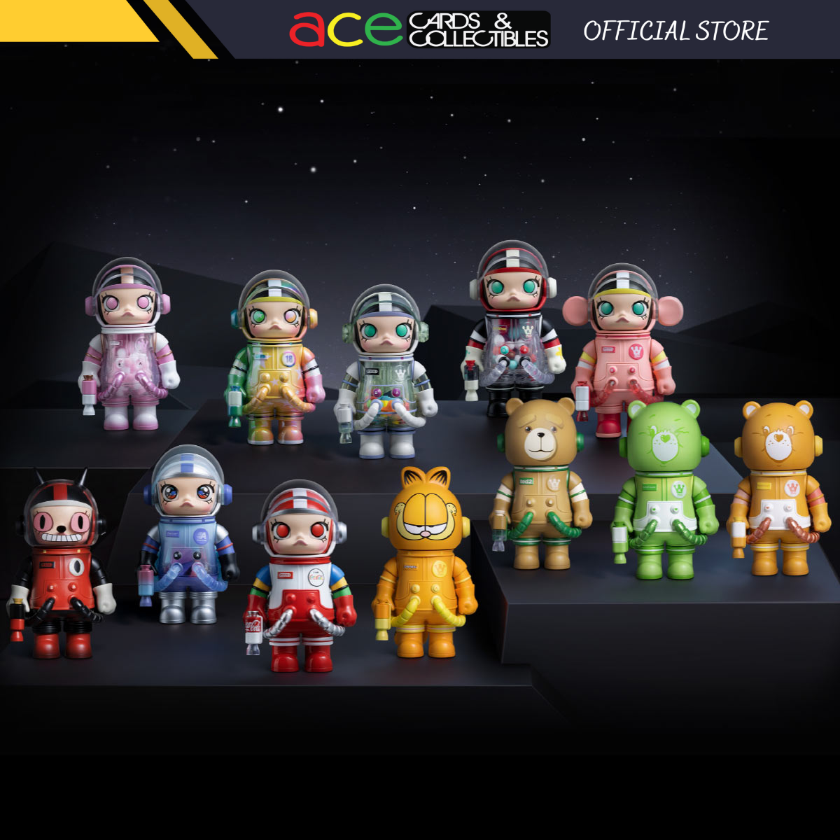 POP MART Mega Space Molly 100% Series 3-Single Box (Random)-Pop Mart-Ace Cards &amp; Collectibles