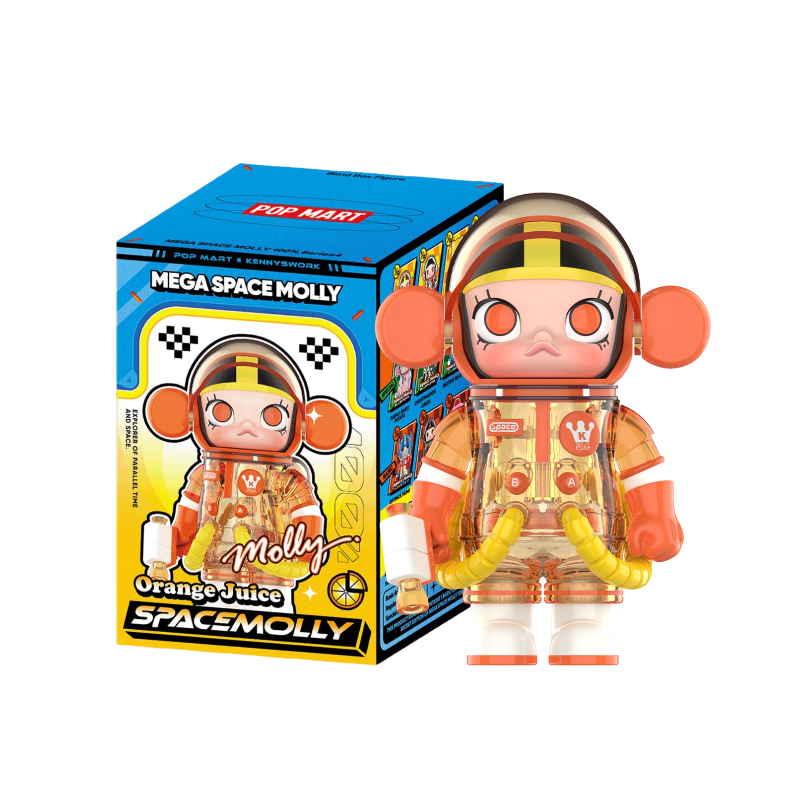 POP MART Mega Space Molly 100% Series 4-Single Box (Random)-Pop Mart-Ace Cards & Collectibles