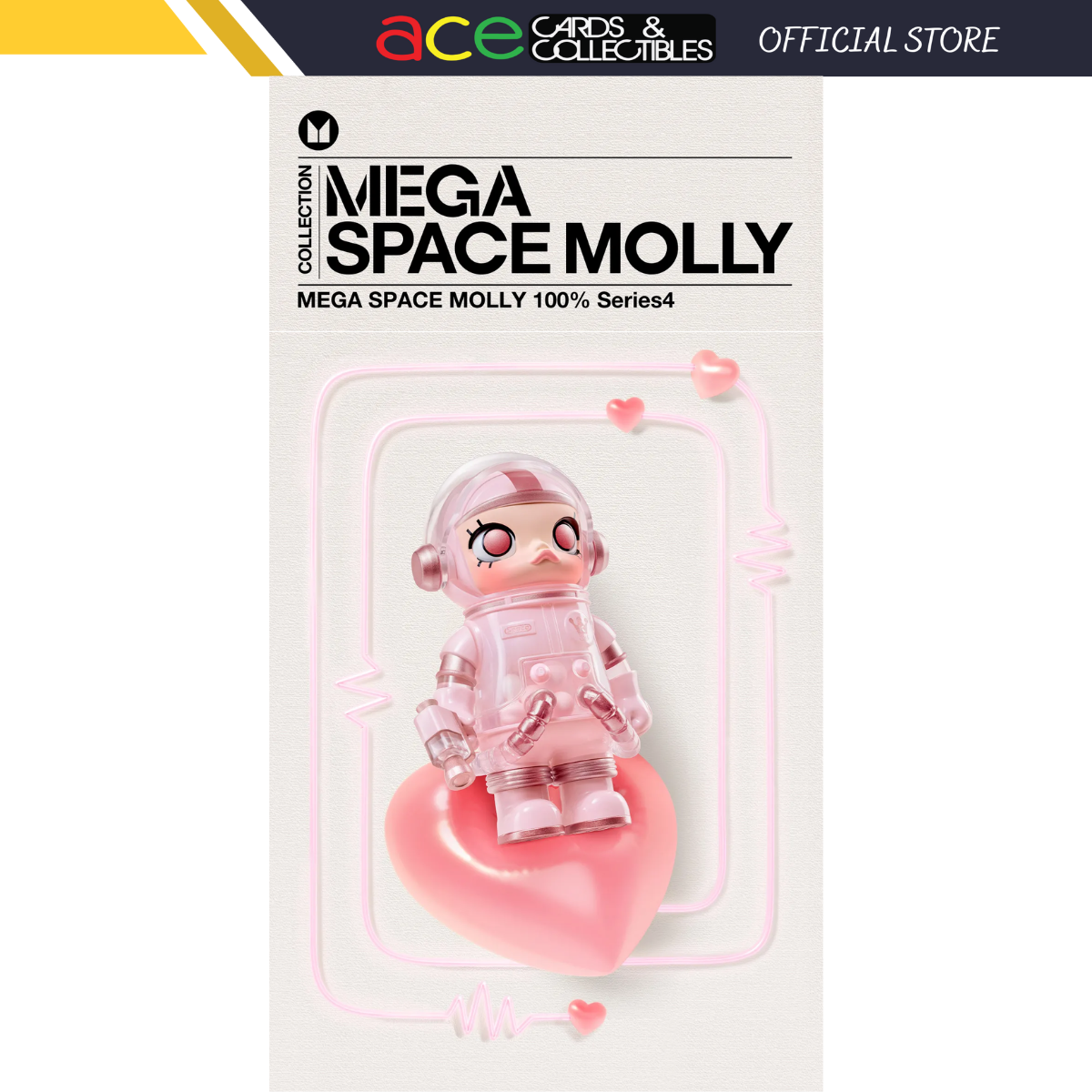 POP MART Mega Space Molly 100% Series 4-Single Box (Random)-Pop Mart-Ace Cards & Collectibles