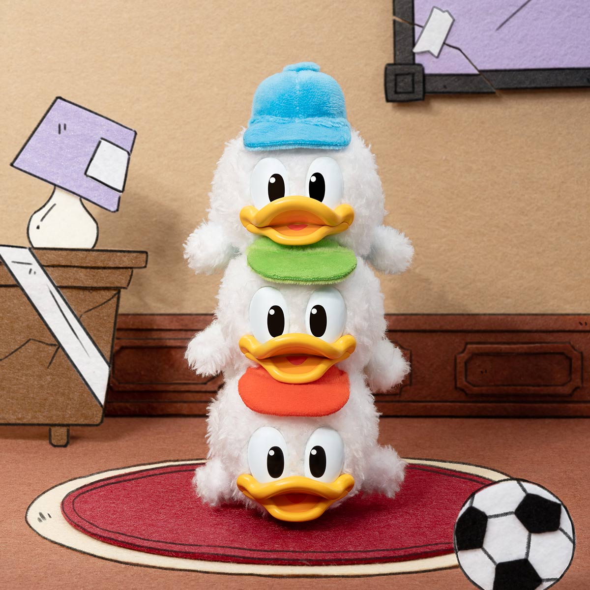 POP MART Mickey Family Cute Together Keychain Series Figures-Single Box (Random)-Pop Mart-Ace Cards & Collectibles