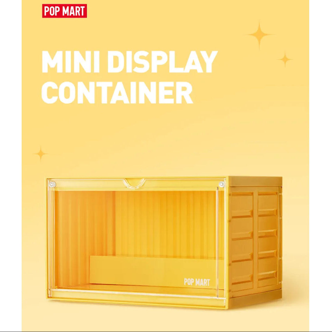 POP MART Mini Display Container (Yellow)-Pop Mart-Ace Cards & Collectibles