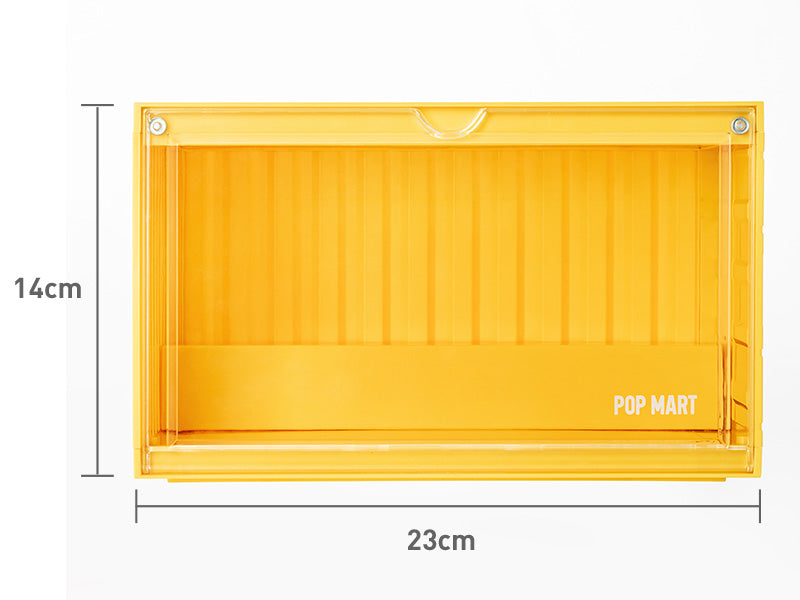 POP MART Mini Display Container (Yellow)-Pop Mart-Ace Cards & Collectibles