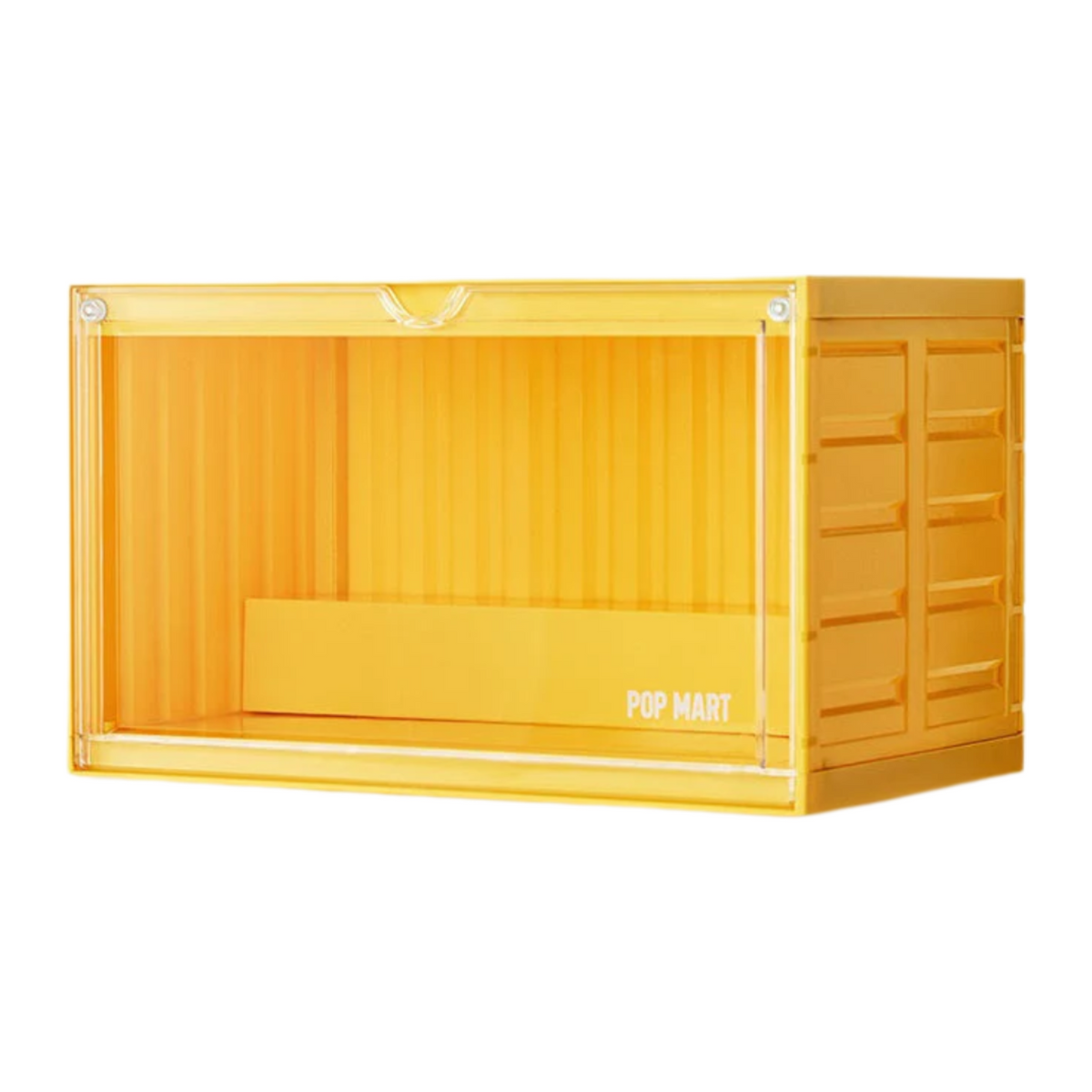 Mini Popmart Box POP MART Mini Display Container (Yellow) - Ace Cards Sdn Bhd