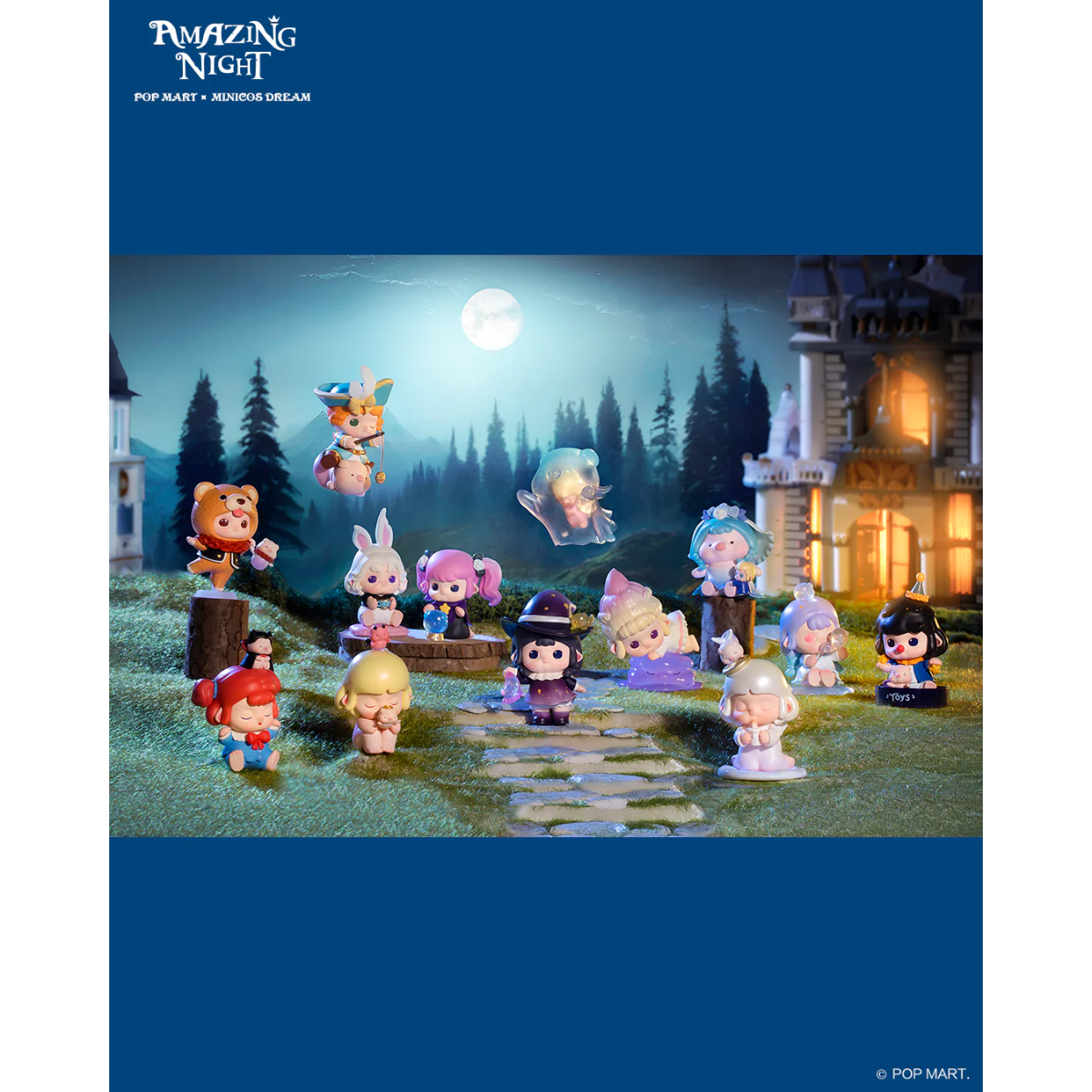 POP MART Minicos Dream Amazing Night Series-Single Box (Random)-Pop Mart-Ace Cards & Collectibles