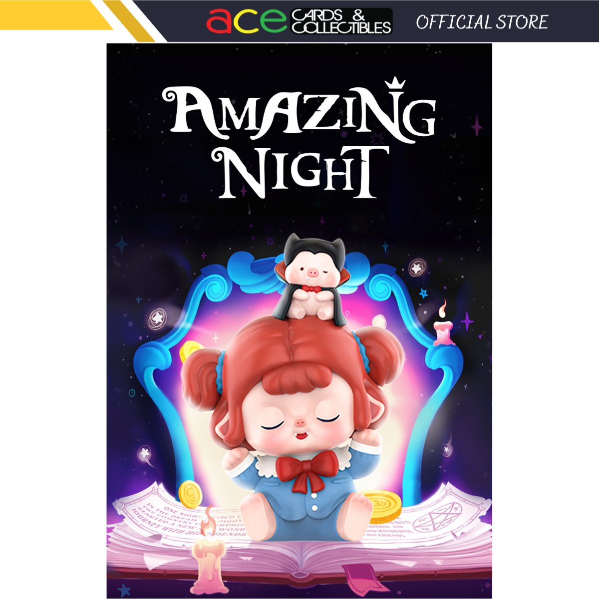 POP MART Minicos Dream Amazing Night Series-Single Box (Random)-Pop Mart-Ace Cards &amp; Collectibles