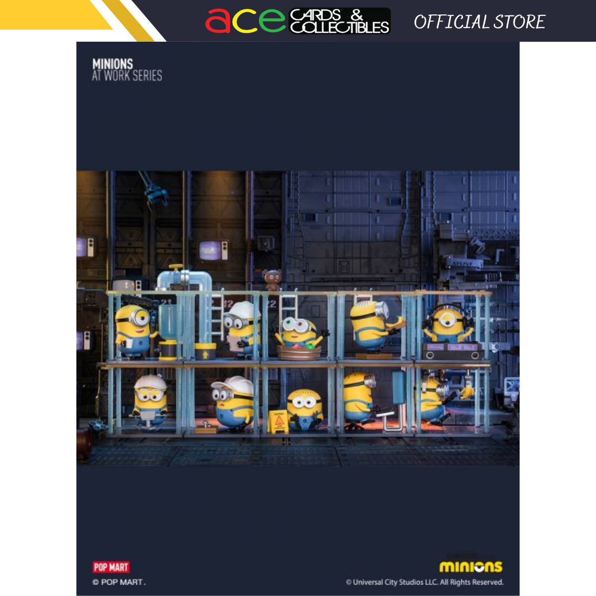 POP MART Minions At Work Series-Single Box (Random)-Pop Mart-Ace Cards &amp; Collectibles