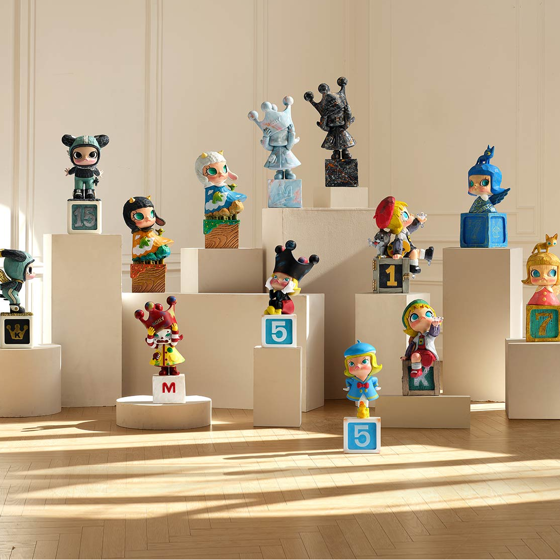 POP MART Molly Anniversary Statues Classical Retro 2 Series-Single Box (Random)-Pop Mart-Ace Cards & Collectibles