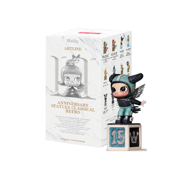 POP MART Molly Anniversary Statues Classical Retro 2 Series-Single Box (Random)-Pop Mart-Ace Cards & Collectibles