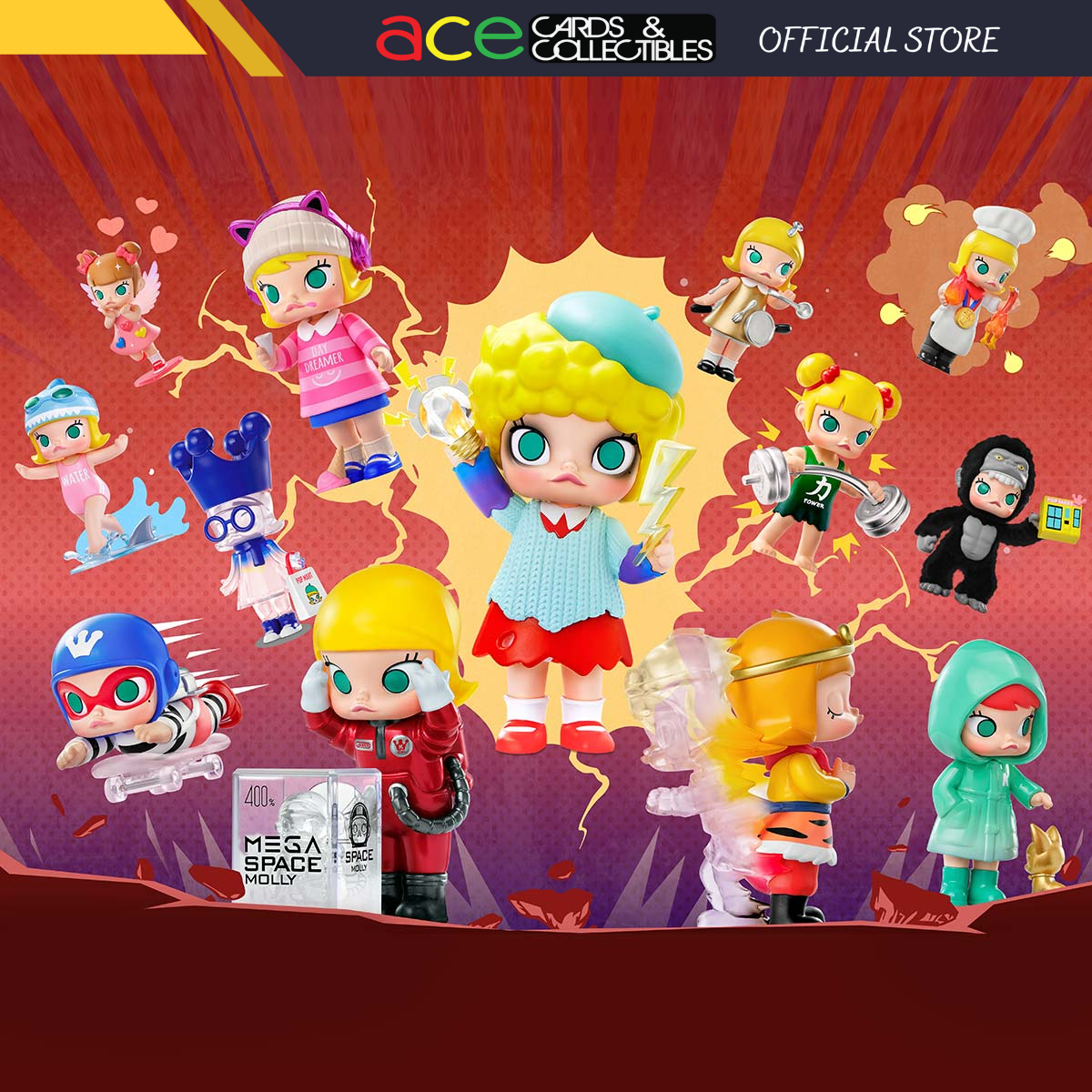 POP MART Molly My Instant Superpower Series-Single Box (Random)-Pop Mart-Ace Cards & Collectibles